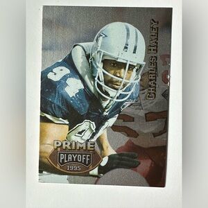 Charles Haley, DL. Dallas Cowboys. 1995 Playoff Prime. No. 34
